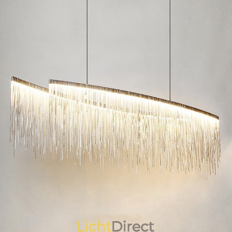 Kwastjes Extra Grote Design Plafond Hanglamp Eiland