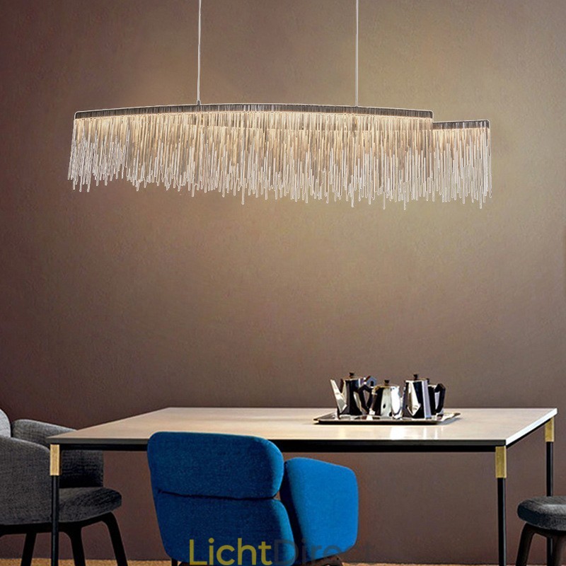 Kwastjes Extra Grote Design Plafond Hanglamp Eiland
