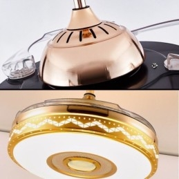 Moderne elektrische plafondventilator inverter ventilator licht