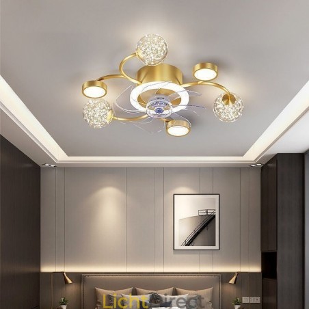Creatieve ventilator plafondlamp plafond kroonluchter Creatieve ventilator plafondlamp plafond kroonluchter