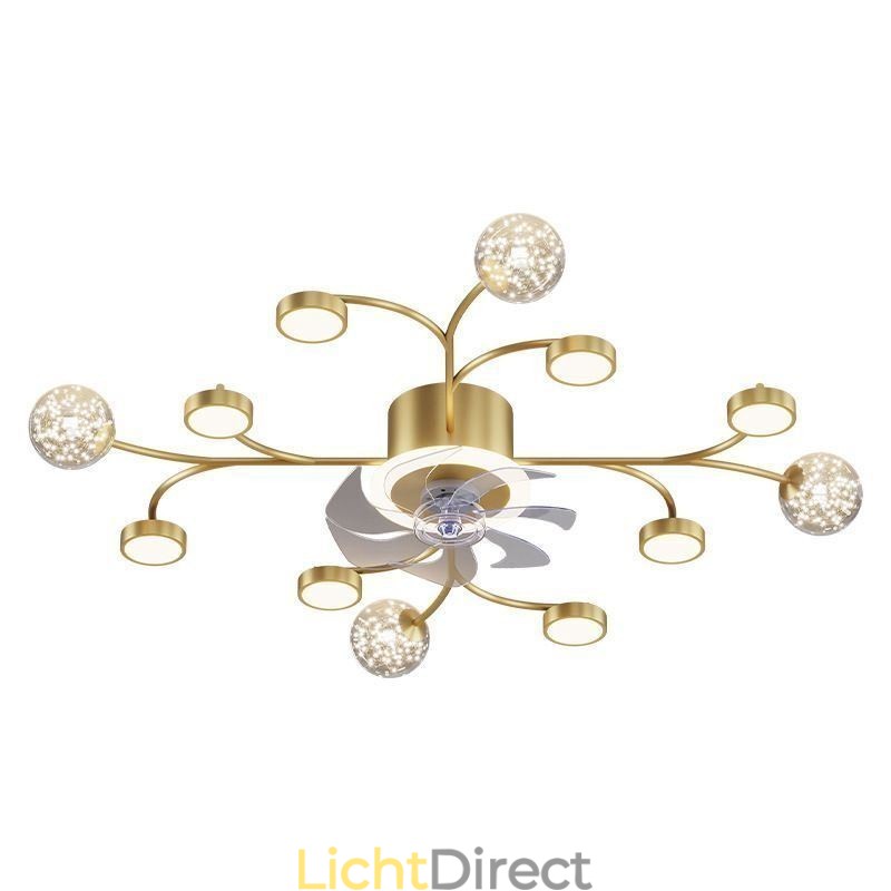 Creatieve ventilator plafondlamp plafond kroonluchter