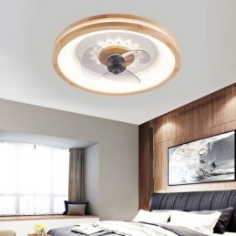 Moderne Inverter Plafondventilator Met Verlichting Afstandsbediening Plafondlamp Ventilatorlamp