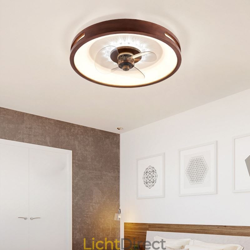 Moderne Inverter Plafondventilator Verlichting Afstandsbediening Plafondlamp Ventilatorlamp