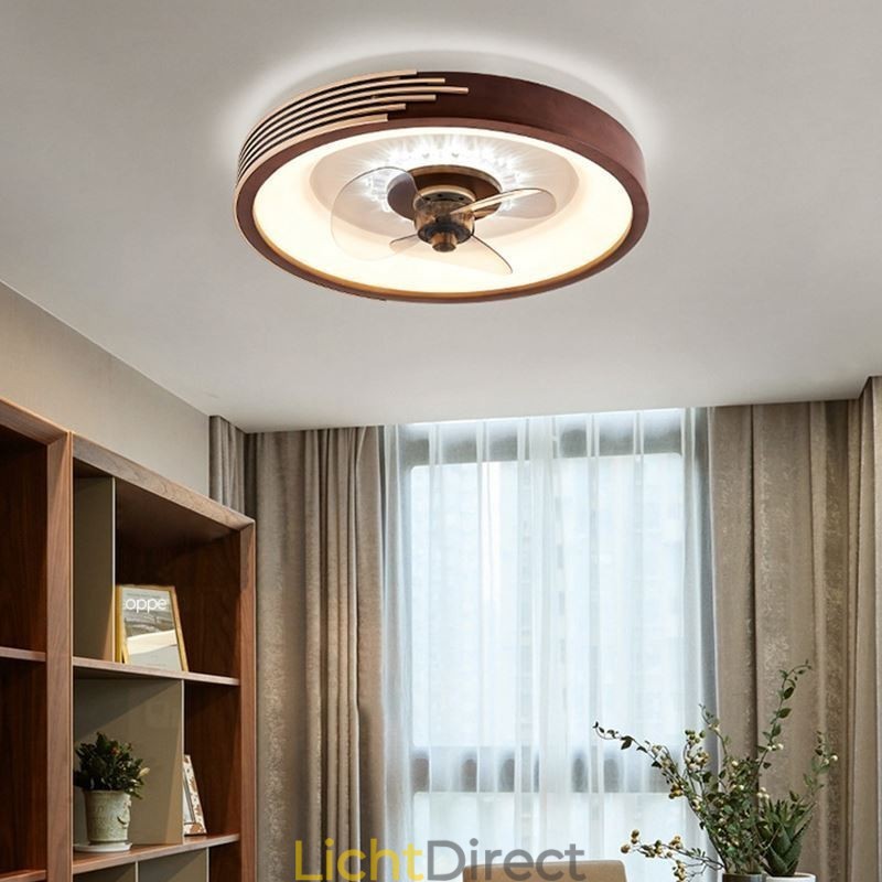 Moderne Inverter Plafondventilator Verlichting Afstandsbediening Plafondlamp Ventilatorlamp