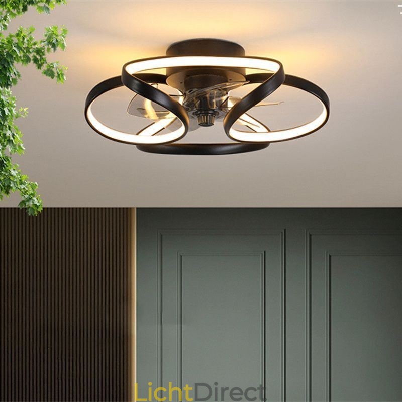 Unieke plafondventilator en licht Moderne plafondventilator met verlichting