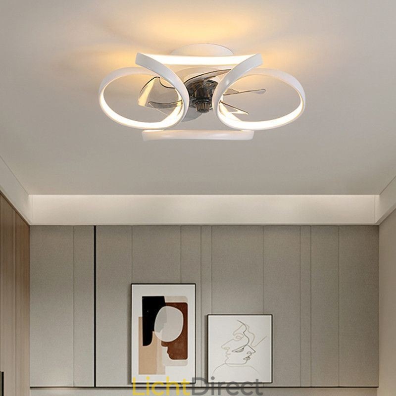 Unieke plafondventilator en licht Moderne plafondventilator met verlichting