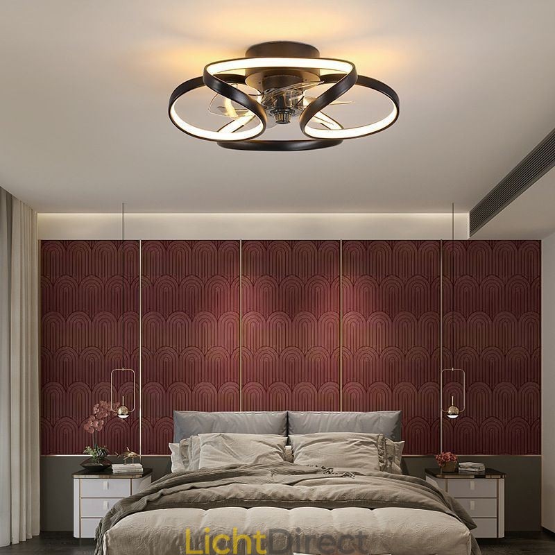 Unieke plafondventilator en licht Moderne plafondventilator met verlichting