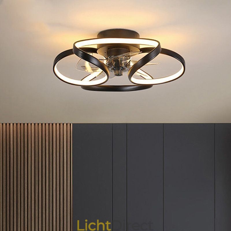 Unieke plafondventilator en licht Moderne plafondventilator met verlichting