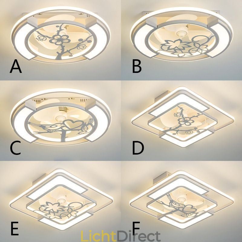 Europese stijl plafondventilatoren met licht