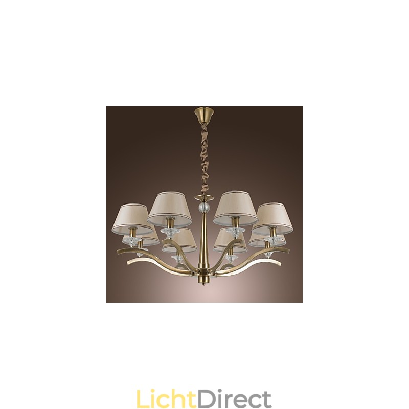 Moderne eigentijdse traditionele klassieke rustieke lodge vintage land eiland messing metalen kroonluchter