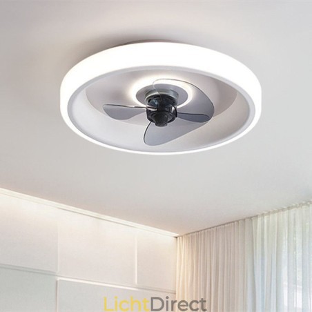 Moderne plafondventilator met verlichting, plafondlamp met afstandsbediening, ventilator Moderne plafondventilator met verlichting, plafondlamp met afstandsbediening, ventilator