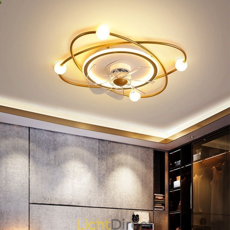 Moderne plafondventilatoren Binnenverlichting Eetkamer