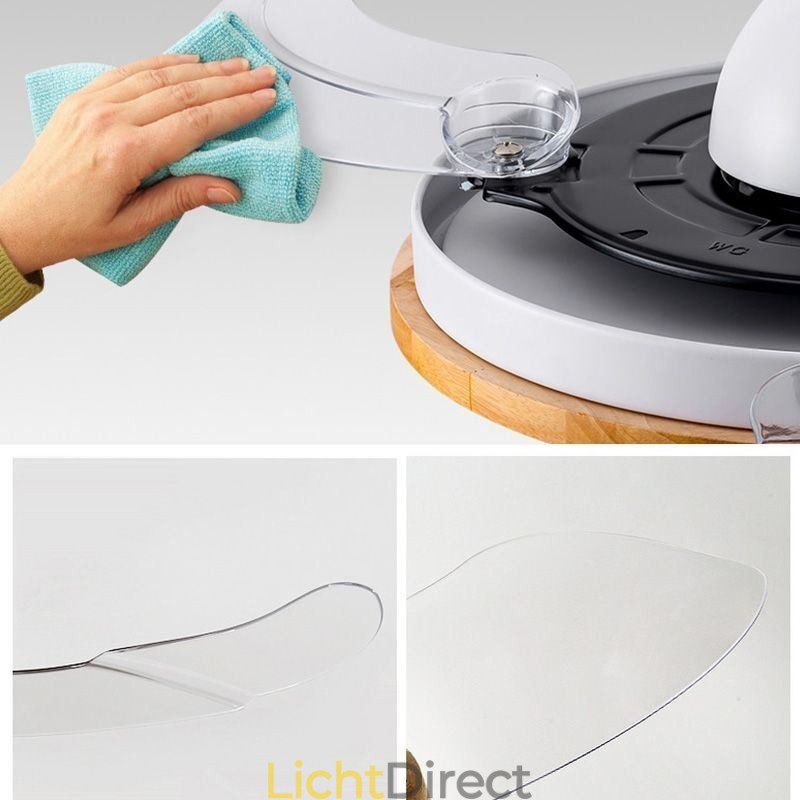 Moderne Inverter Plafondventilator Licht Afstandsbediening Plafondlamp Driekleurige Dimming