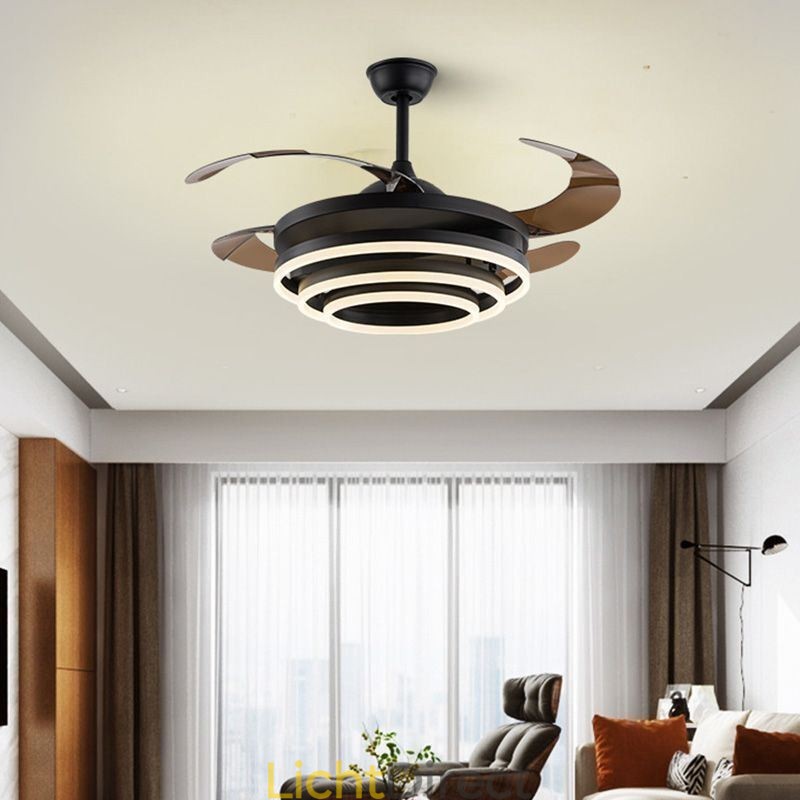 Creatieve Inverter Fan Kroonluchter Ventilatorlamp