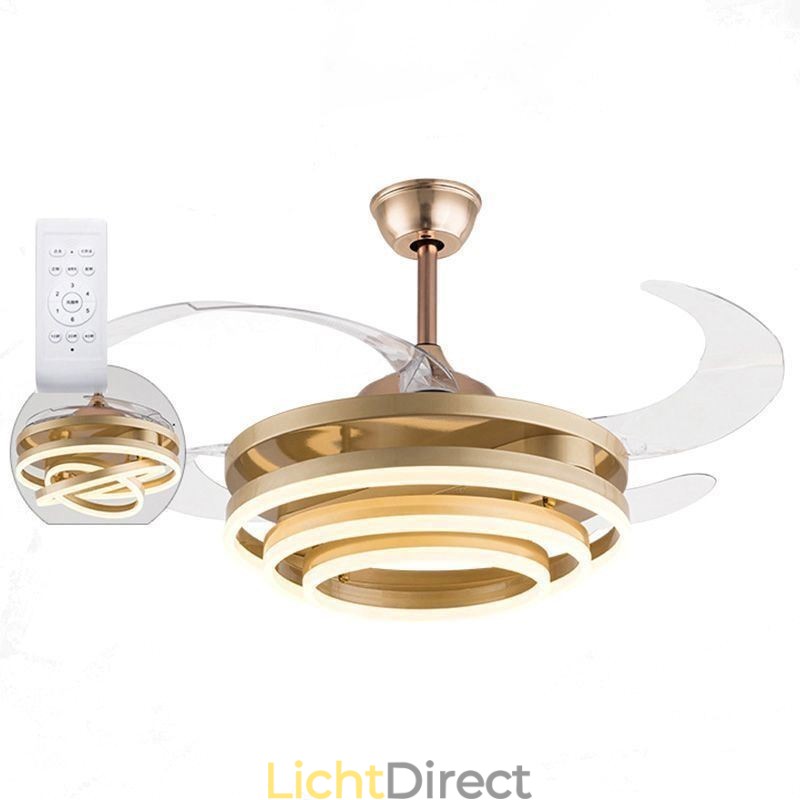 Creatieve Inverter Fan Kroonluchter Ventilatorlamp