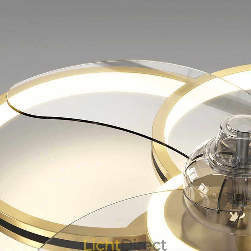 Plafondventilatoren met verlichting Kroonluchterventilator