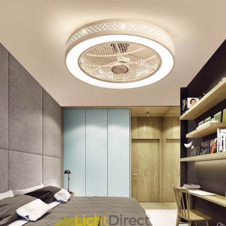 Ultradunne plafondventilator met licht Onzichtbare plafondventilator met licht