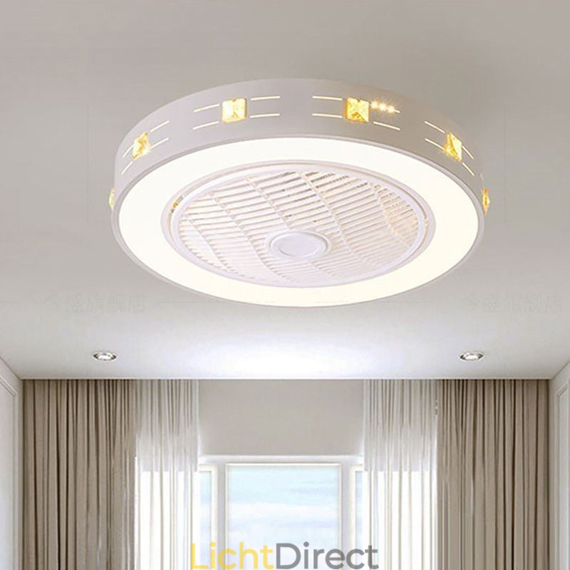 Ultradunne plafondventilator met licht Onzichtbare plafondventilator met licht