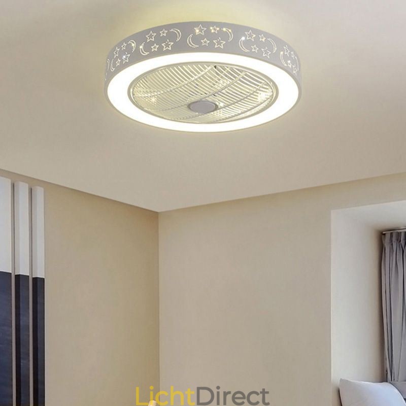 Ultradunne plafondventilator met licht Onzichtbare plafondventilator met licht