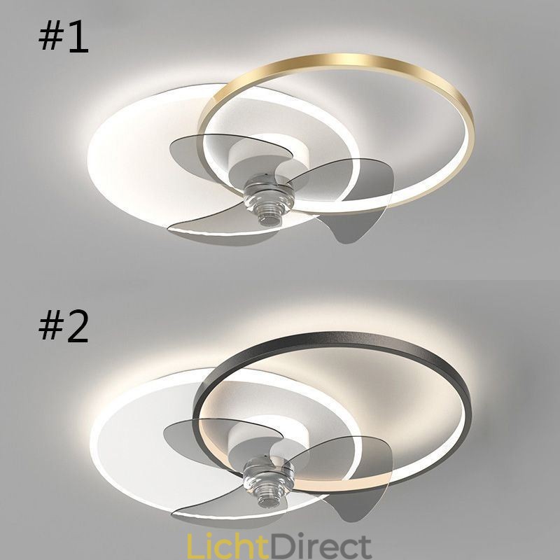 Plafondventilatorlamp Moderne Art Deco-verlichtingsarmaturen