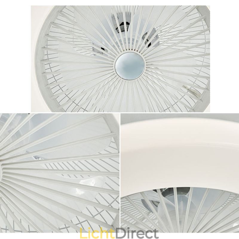 Ventilator Plafondlamp Trichromatisch Dimmen 3 Snelheid Afstandsbediening