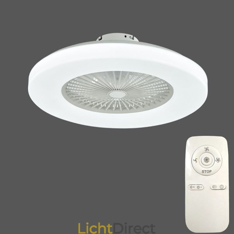 Ventilator Plafondlamp Trichromatisch Dimmen 3 Snelheid Afstandsbediening