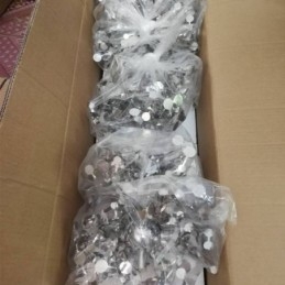 Moderne minimalistische kroonluchter van roestvrij staal