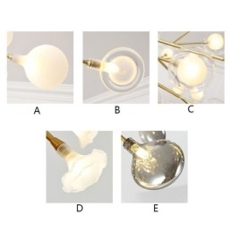 Takken kroonluchter Scandinavische stijl hanglamp