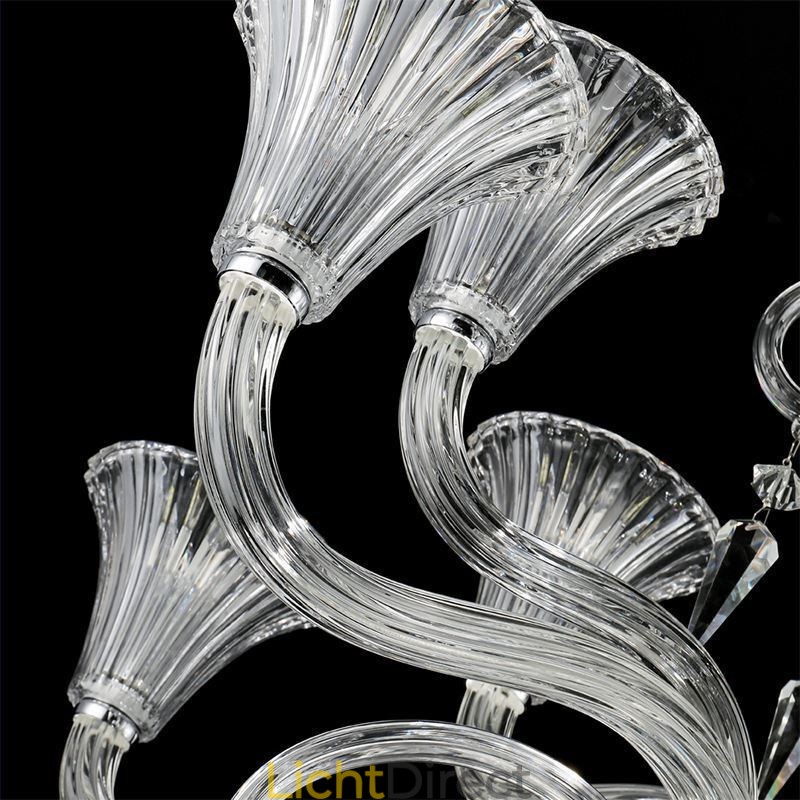 Europese kristallen kroonluchter decoratie plafondlamp met 18 lampen