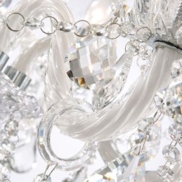 Europese Kristallen Kroonluchter Met 32 Lampen Luxe Decoratie Plafondlamp