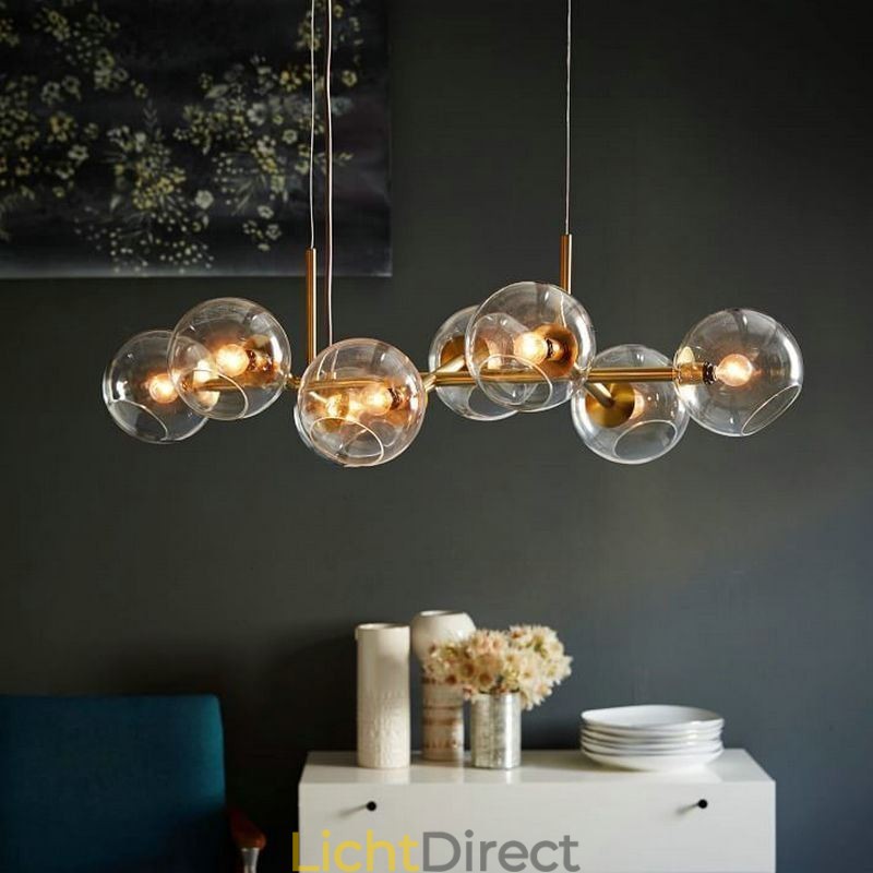 Hedendaagse Magic Bean hanglamp, eenvoudig, 8 lampen