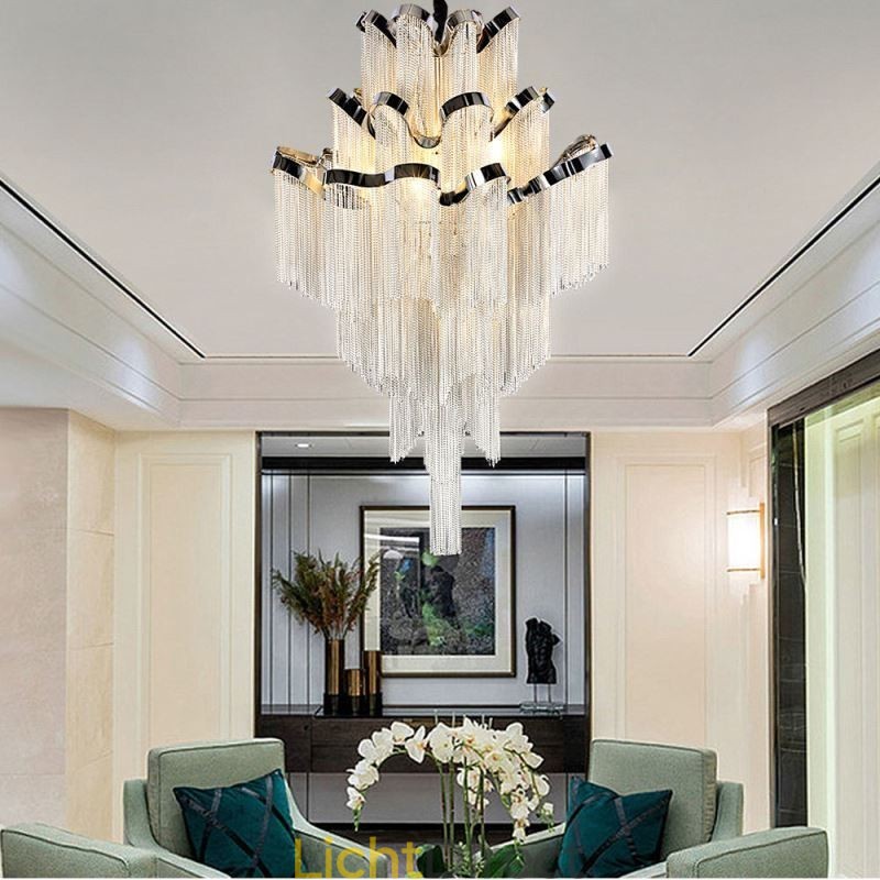 Moderne elegante kwast hanglamp