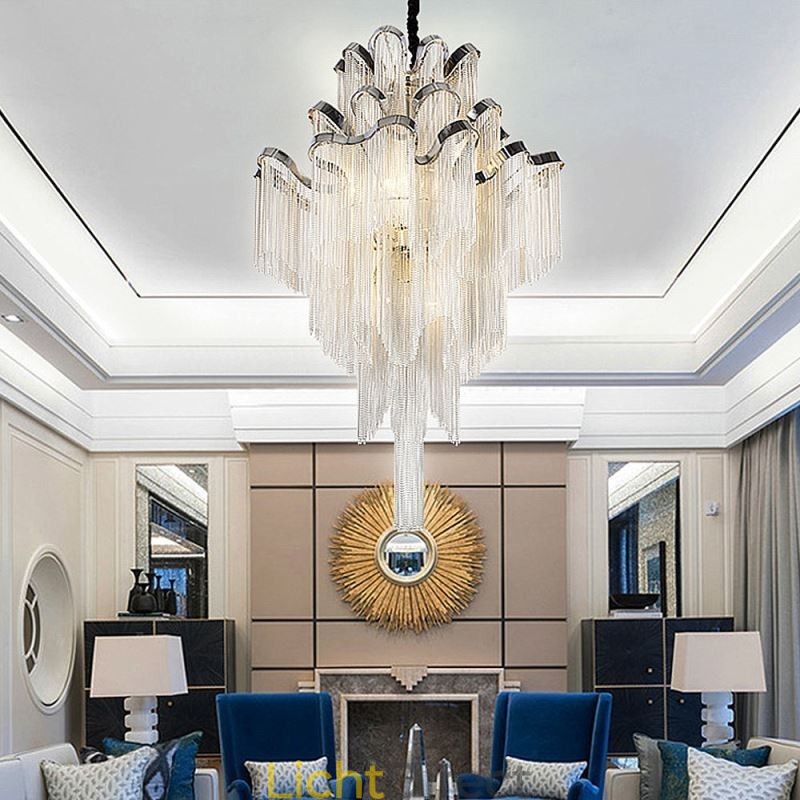 Moderne elegante kwast hanglamp