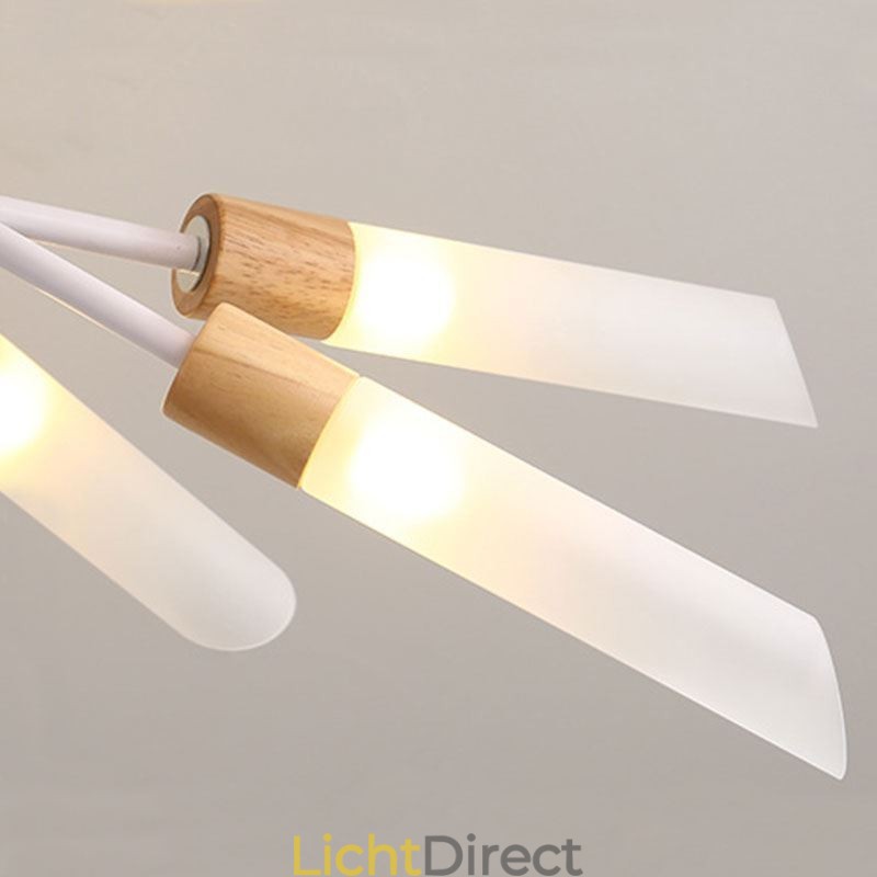 Nordic Hanglamp Moderne Massief Houten Verlichting