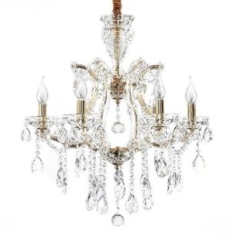 Elegante kristallen kroonluchter Europese hanglamp
