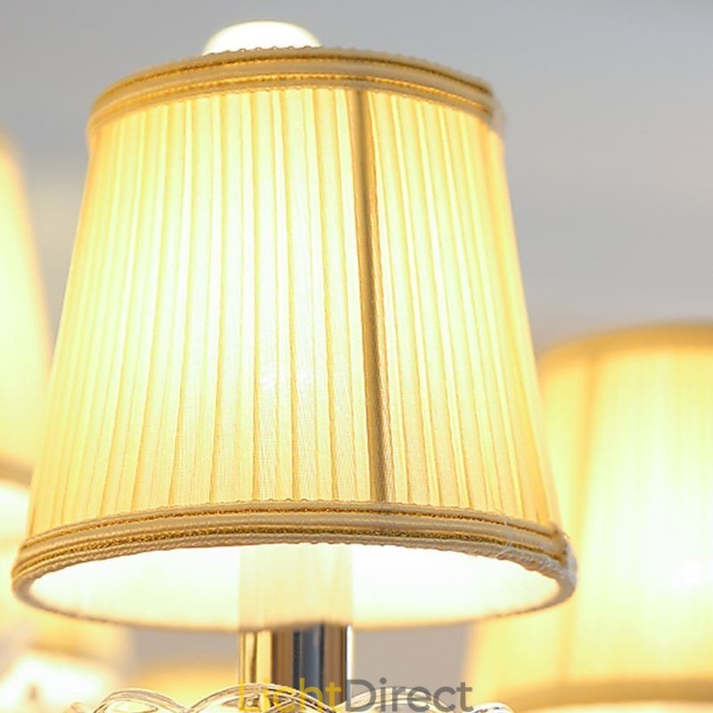 Moderne kristallen kroonluchter Europese transparante hanglamp