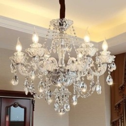 Luxe kristallen kroonluchter Europese elegante hanglamp