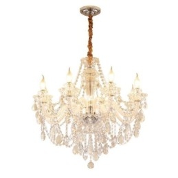Luxe kristallen kroonluchter Europese elegante hanglamp