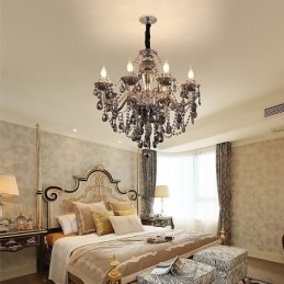 Luxe kristallen kroonluchter Europese elegante hanglamp