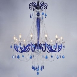 Europese kristallen kroonluchter elegante hanglamp