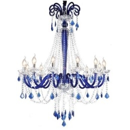 Europese kristallen kroonluchter elegante hanglamp