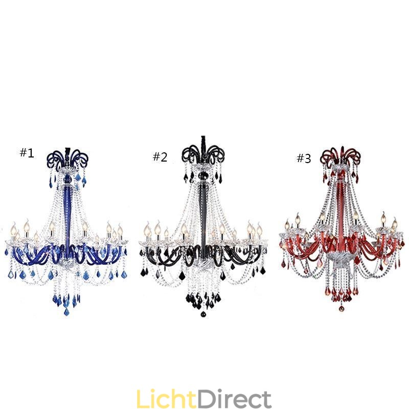 Europese kristallen kroonluchter elegante hanglamp