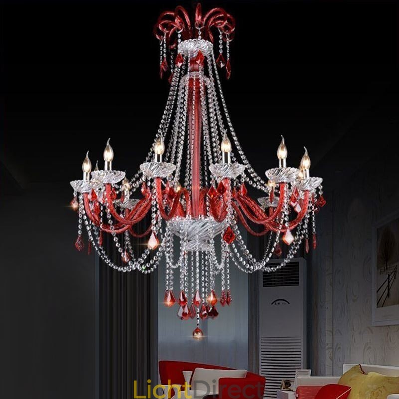 Europese kristallen kroonluchter elegante hanglamp