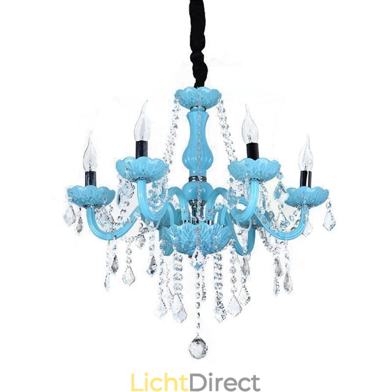Creatieve kristallen kroonluchter Europese elegante hanglamp