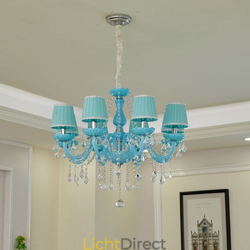 Creatieve kristallen kroonluchter Europese elegante hanglamp