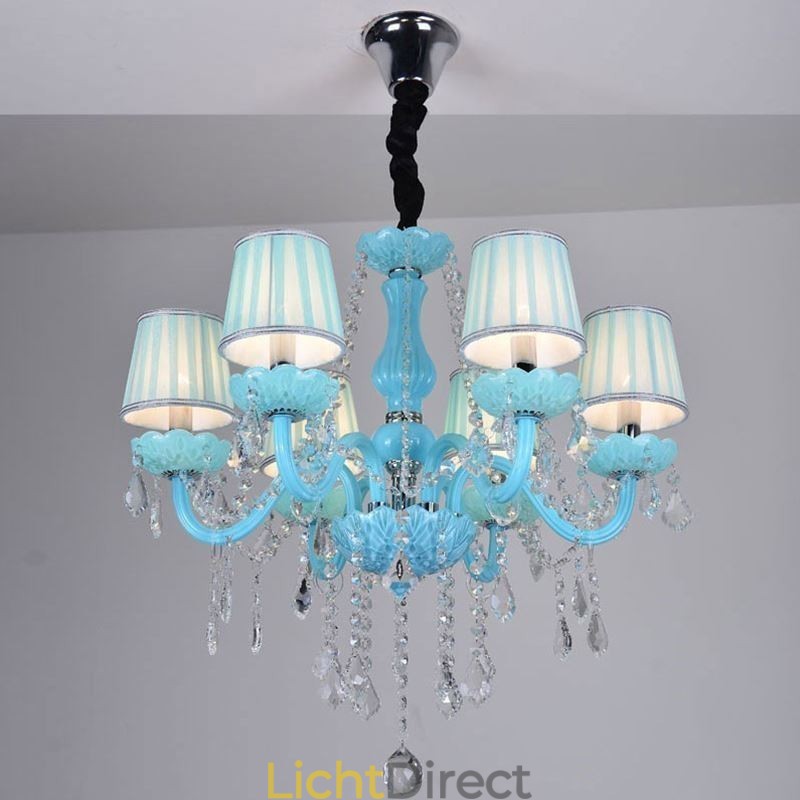 Creatieve kristallen kroonluchter Europese elegante hanglamp