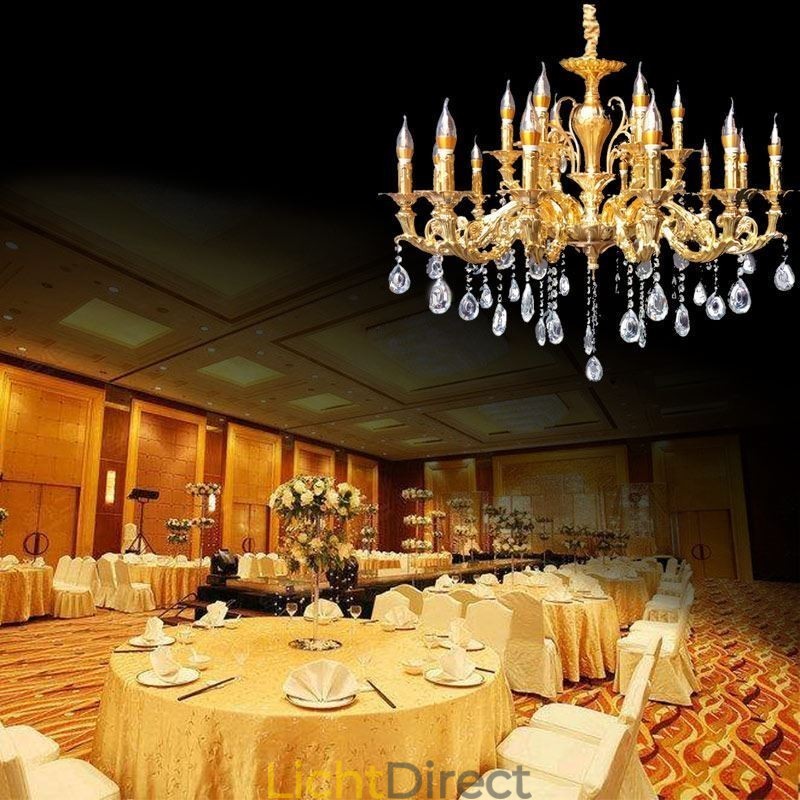 Kristallen kroonluchter moderne luxe plafondverlichting huisverlichting decoratielicht