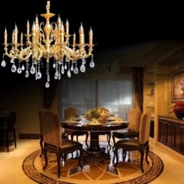 Kristallen kroonluchter moderne luxe plafondverlichting huisverlichting decoratielicht