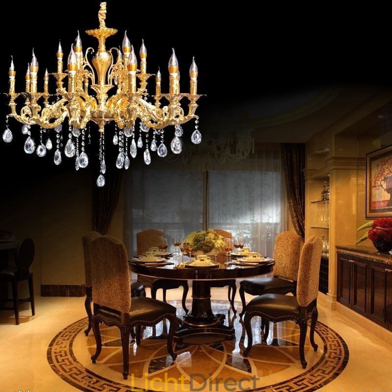 Kristallen kroonluchter moderne luxe plafondverlichting huisverlichting decoratielicht