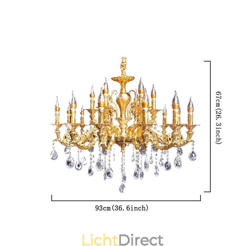 Kristallen kroonluchter moderne luxe plafondverlichting huisverlichting decoratielicht